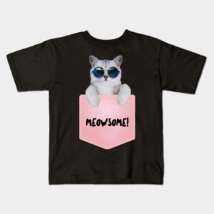 Cute Cat Kids T-Shirt